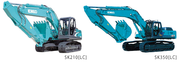 通常型ショベル　アセラ・ジオスペックSK210[LC]/SK350[LC]