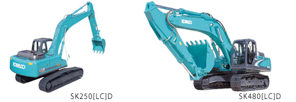 通常型ショベル　ダイナミックアセラSK250[LC]D/SK480[LC]D